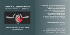 Assessor jurídico do SIMESC lança livro sobre assédio moral