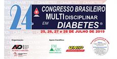 Abertas inscrições para 24º Congresso Brasileiro Multidisciplinar em Diabetes 