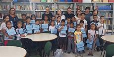 SIMESC entrega Kits escolares para crianças da rede pública de Brusque