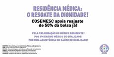 COSEMESC divulga nota em apoio ao resgate da dignidade da Residência Médica