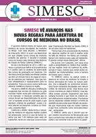 SIMESC vê avanços nas novas regras para abertura de cursos de medicina no Brasil