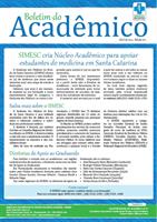 SIMESC lança Boletim do Acadêmico: Confira a primeira edição