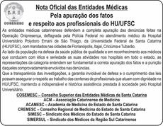 Nota Oficial das Entidades Médicas