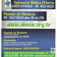 Plantão do SIMESC: saiba mais sobre os serviços para os filiados