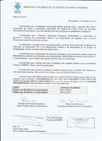 Ofício do SIMESC é protocolado ao prefeito de Florianópolis