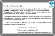 Balneário Camboriú: Advogado esclarece dúvidas sobre publicidade e propaganda médica