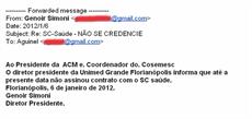 Presidente da Unimed Grande Florianópolis afirma que não assinou contrato com o SC Saúde