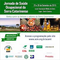 Confira a programação da Jornada de Saúde Ocupacional da Serra Catarinense