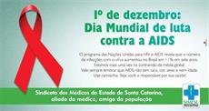 1º de dezembro: Dia Mundial de Combate à Aids