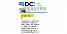 Moacir Pereira divulga posse da diretoria eleita do SIMESC