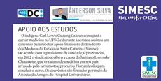 SIMESC em destaque no jornal Diário Catarinense