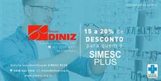 SIMESC Plus tem parceria com Ótica Diniz em Blumenau