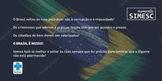 Brasil: não à corrupção e à impunidade!