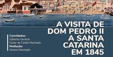 Visita de Dom Pedro a Santa Catarina é tema de roda de conversa na biblioteca pública de SC