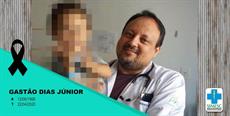 SIMESC lamenta falecimento do pediatra Gastão Dias Júnior que atuava na linha de frente contra a Covid-19