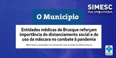 Jornal O Munícipio repercute nota do SIMESC Regional Brusque
