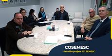 Reunião do COSEMESC projeta 25º FEMESC