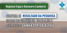 Itajaí e BC: Confira resultado da pesquisa sobre as condições de trabalho e vencedor da Alexa