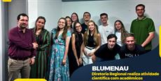 SIMESC Blumenau realiza atividade científica com acadêmicos