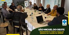 Aposentadoria médica é tema de palestra na reunião do SIMESC em São Miguel do Oeste