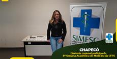 SIMESC Chapecó participa da 8ª Semana Acadêmica de Medicina da UFFS