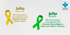 Julho em cores: um alerta para a prevenção e o cuidado com a saúde