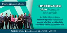 Experiência SIMESC – 30 dias de acesso aos nossos serviços!