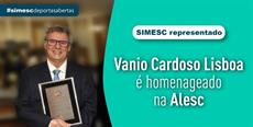 Vanio Cardoso Lisboa recebe homenagem na ALESC