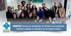 SIMESC aproxima estudantes de Medicina da realidade sindical e debate os desafios da formação médica
