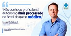 “Não conheço profissional autônomo mais processado no Brasil do que o médico”, diz assessor jurídico do SIMESC