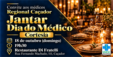 Jantar Dia do Médico em Caçador