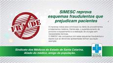 Fraude: SIMESC reforça posição em relação a máfia das próteses