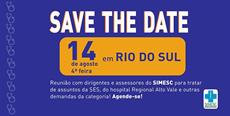SIMESC reúne-se com médicos em Rio do Sul