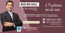 Assessor previdenciário do SIMESC realiza atendimento em Rio do Sul