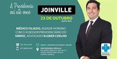 Assessor previdenciário do SIMESC realiza atendimento em Joinville