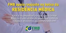 FMB apoia reajuste na bolsa da Residência Médica