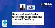 Jornalista Moacir Pereira destaca nota do SIMESC sobre autonomia do médico