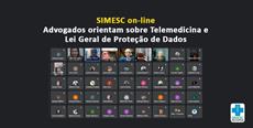 SIMESC on-line: Advogados orientam sobre Telemedicina e LGPD 