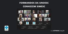Formandos da Unoesc conhecem atividades do SIMESC