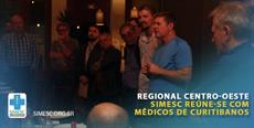 Regional Centro Oeste: SIMESC reúne-se com médicos de Curitibanos