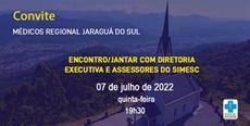 Convite Encontro/Jantar em Jaraguá do Sul