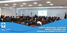 SIMESC Regional Chapecó marca presença na Semana Acadêmica da UFFS