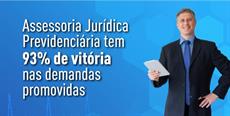Assessoria Jurídica Previdenciária tem 93% de vitória nas demandas promovidas