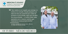 "Ser médico é um legado que carrego no nome e no coração"