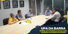 UPA da Barra: SIMESC vai à FAHECE conversar sobre condições de trabalho da Un.....