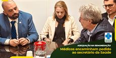 Adequação na remuneração: médicos encaminham pedido ao secretário da Saúde