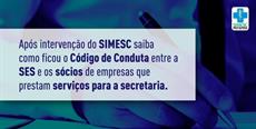 Após intervenção do SIMESC, saiba como ficou o Código de Conduta entre a SES .....