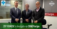 25º FEMESC em destaque na CBN Floripa