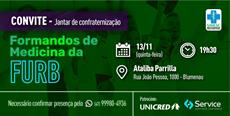 Convite aos formandos da FURB	