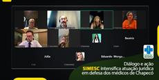 Diálogo e ação: SIMESC intensifica atuação jurídica em defesa dos médicos de .....